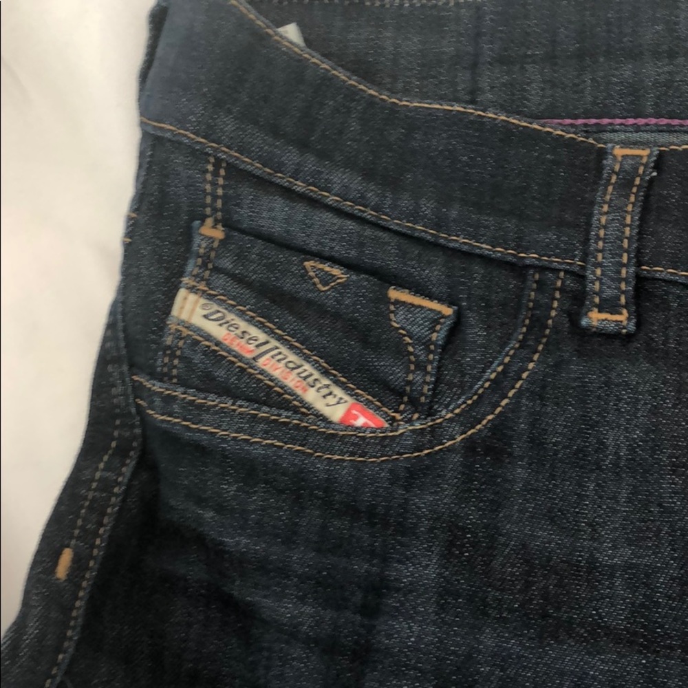 DIESEL livier low waisted denim jeans
